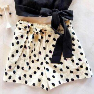 Karina Grimaldi Linen Shorts